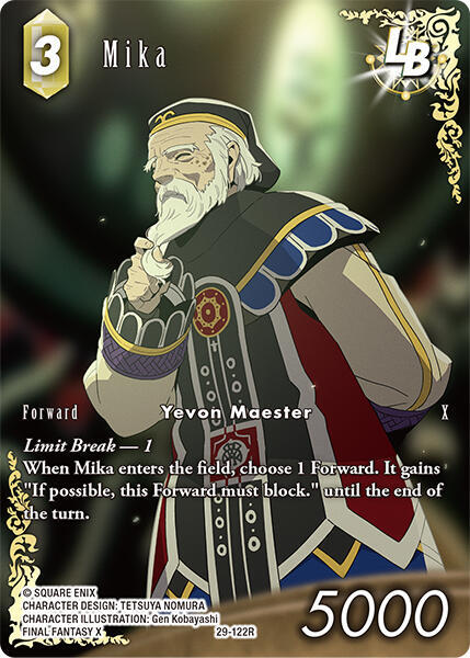 Mika Full Art 29-122R (Blissful Eternity)  - Foil