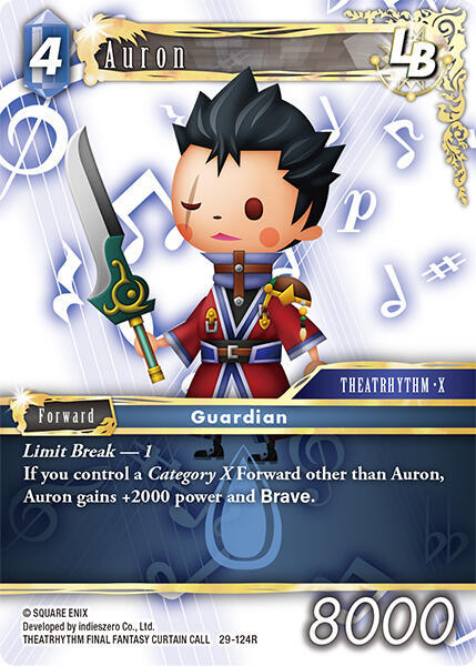 Auron 29-124R (Blissful Eternity)  - Foil