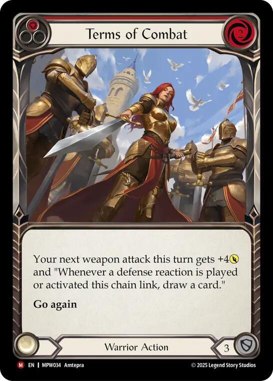 Terms of Combat MPW034 (Mastery Pack Warrior) 