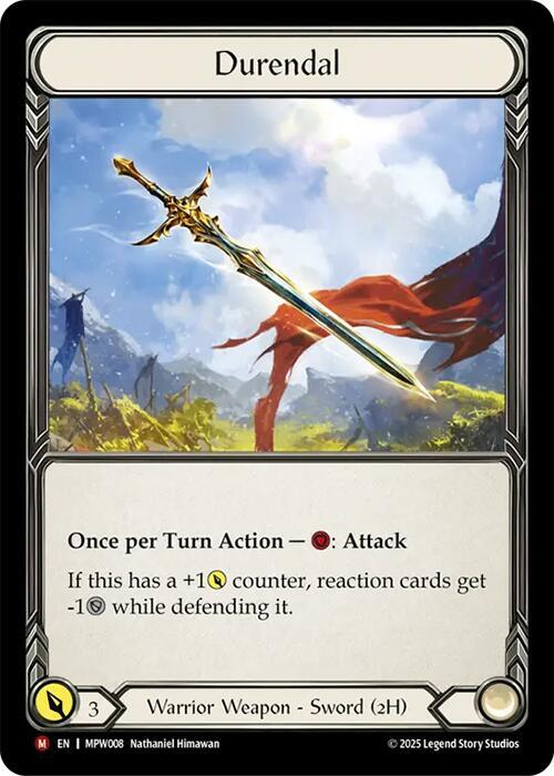 Durendal MPW008 (Mastery Pack Warrior) 