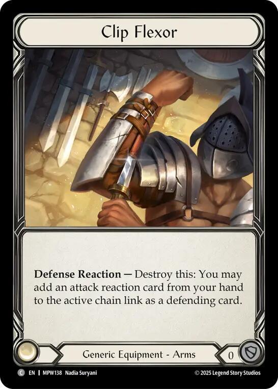 Clip Flexor MPW138 (Mastery Pack Warrior)  - Cold Foil