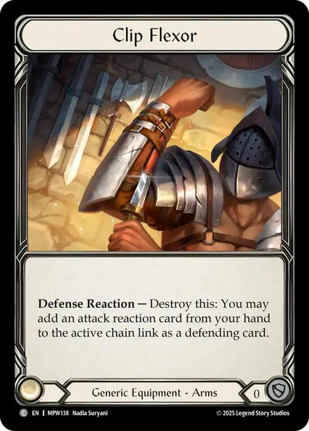 Clip Flexor MPW138 (Mastery Pack Warrior)  - Cold Foil