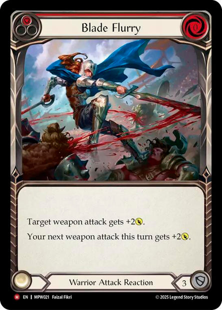 Blade Flurry Red MPW021 (Mastery Pack Warrior) 