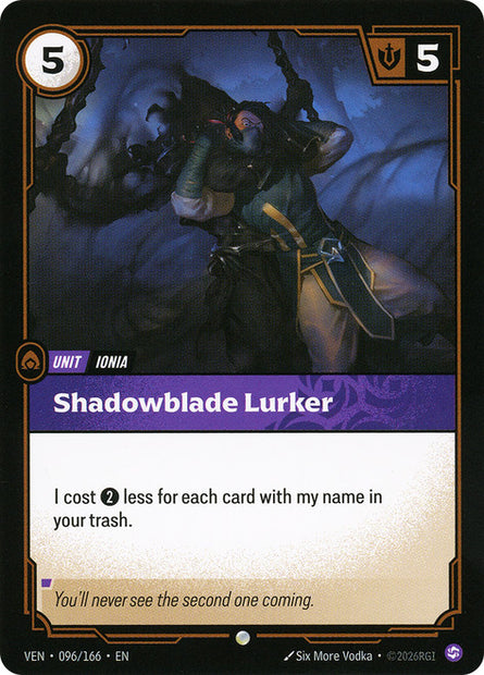 Shadowblade Lurker 096/166 (Vendetta)  - Foil