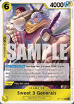 Sweet 3 Generals OP17-114 (The World's Strongest Warriors)  - Foil