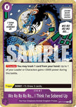 Wo Ro Ro Ro Ro... I Think I've Sobered Up OP17-076 (The World's Strongest Warriors)  - Foil