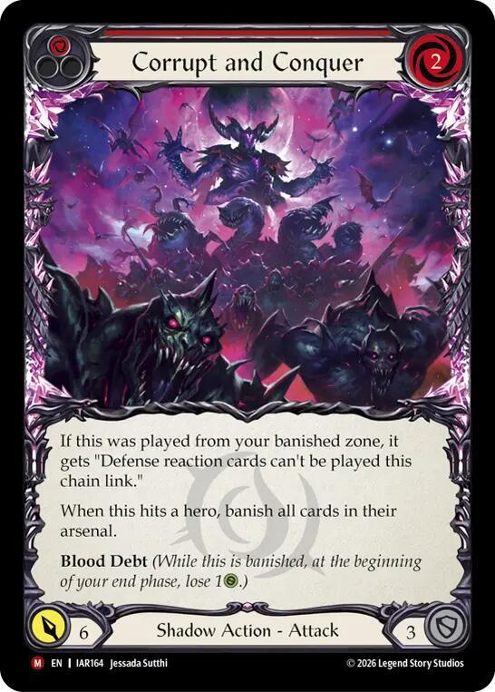 Corrupt and Conquer IAR164 (Usurp the Shadow Throne) 