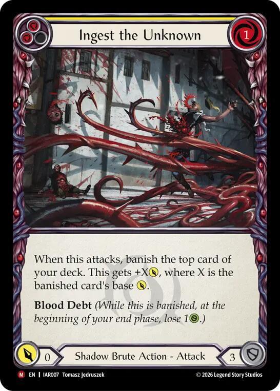Ingest the Unknown IAR007 (Usurp the Shadow Throne) 