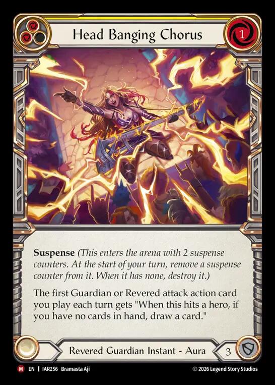 Head Banging Chorus IAR256 (Usurp the Shadow Throne) 