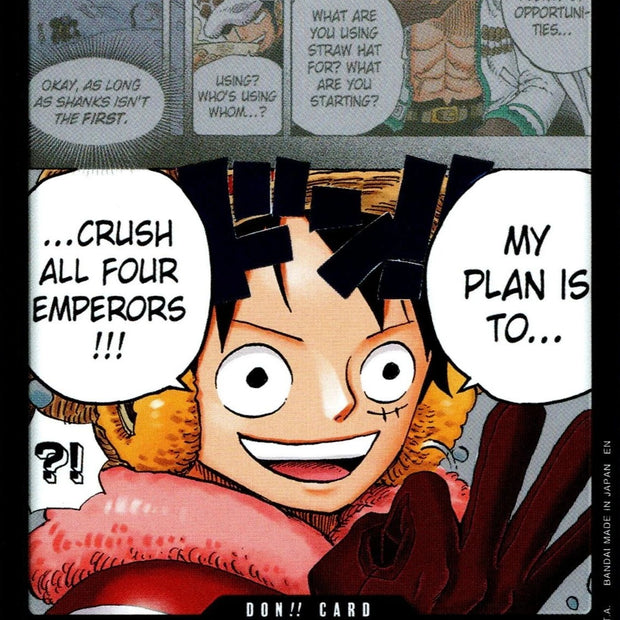 DON!! (Crush all Four Emperors)  (The World's Strongest Warriors) 