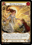 Blessing of Suraya IAR258 (Usurp the Shadow Throne)  - Extended Art Cold Foil