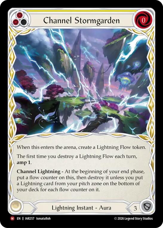 Channel Stormgarden IAR257 (Usurp the Shadow Throne) 