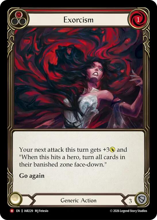 Exorcism IAR229 (Usurp the Shadow Throne) 