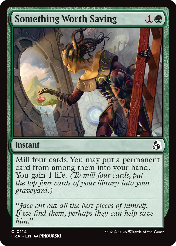 Something Worth Saving 114 (Reality Fracture)  - Foil