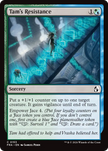 Tam's Resistance 153 (Reality Fracture)  - Foil