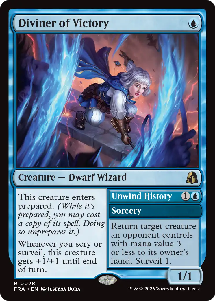 Diviner of Victory // Unwind History 28 (Reality Fracture) 