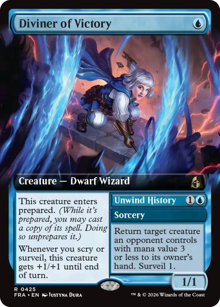 Diviner of Victory // Rewind History 425 (Reality Fracture)  - Extended Art