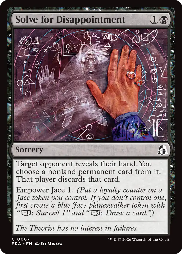 Solve for Disappointment 67 (Reality Fracture)  - Foil