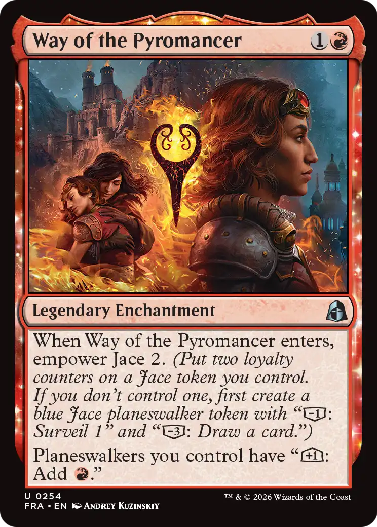 Way of the Pyromancer 254 (Reality Fracture)  - Foil