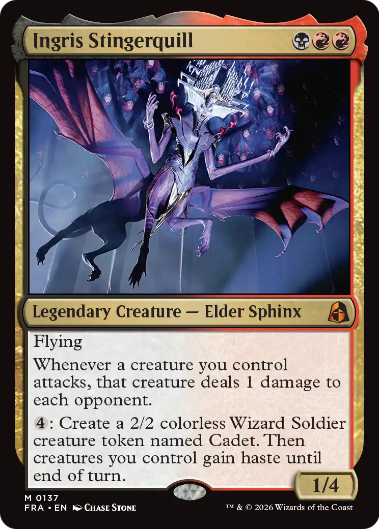 Ingris Stingerquill 137 (Reality Fracture)  - Foil