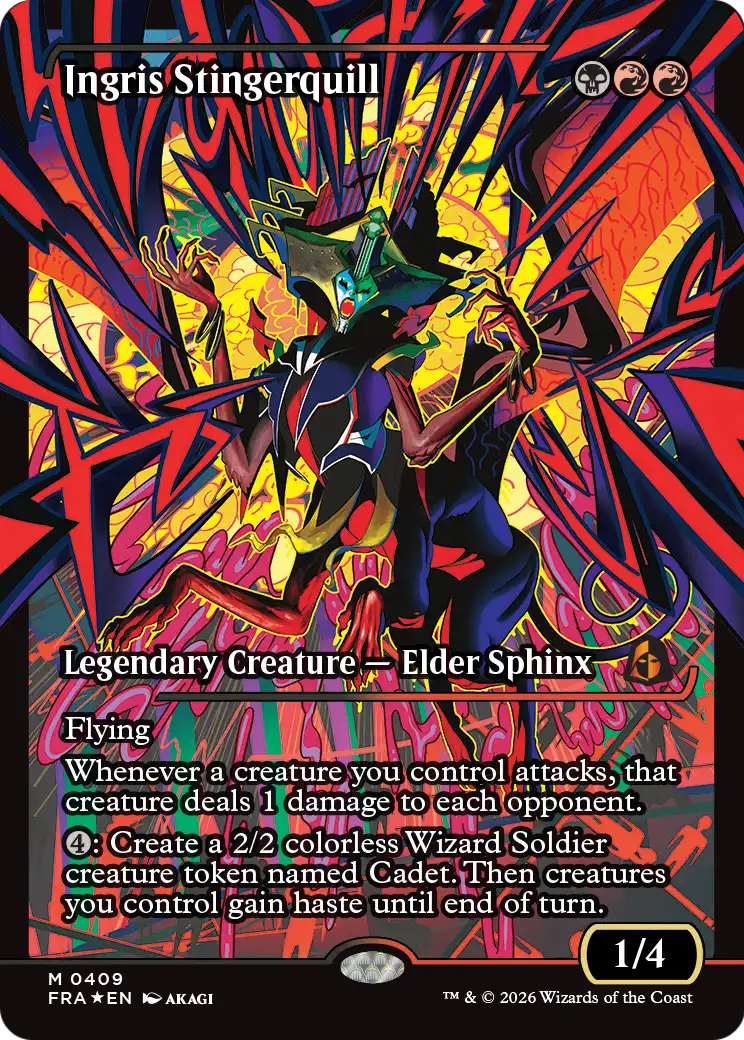Ingris Stingerquill 409 (Reality Fracture)  - Showcase Foil