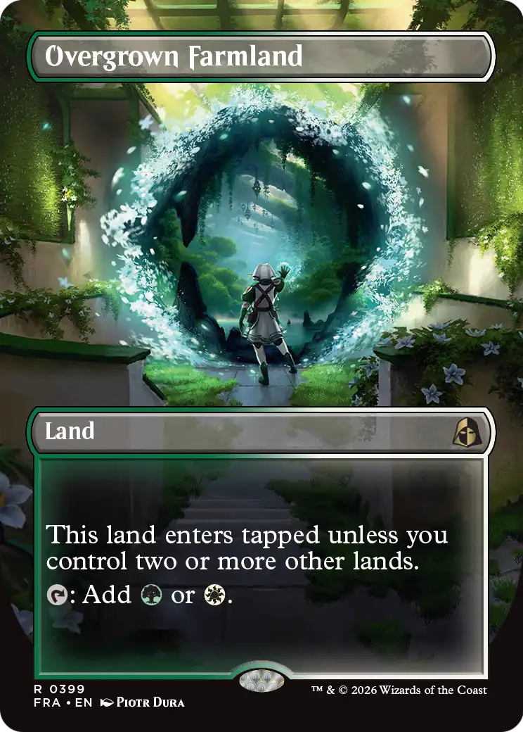 Overgrown Farmland 399 (Reality Fracture)  - Borderless