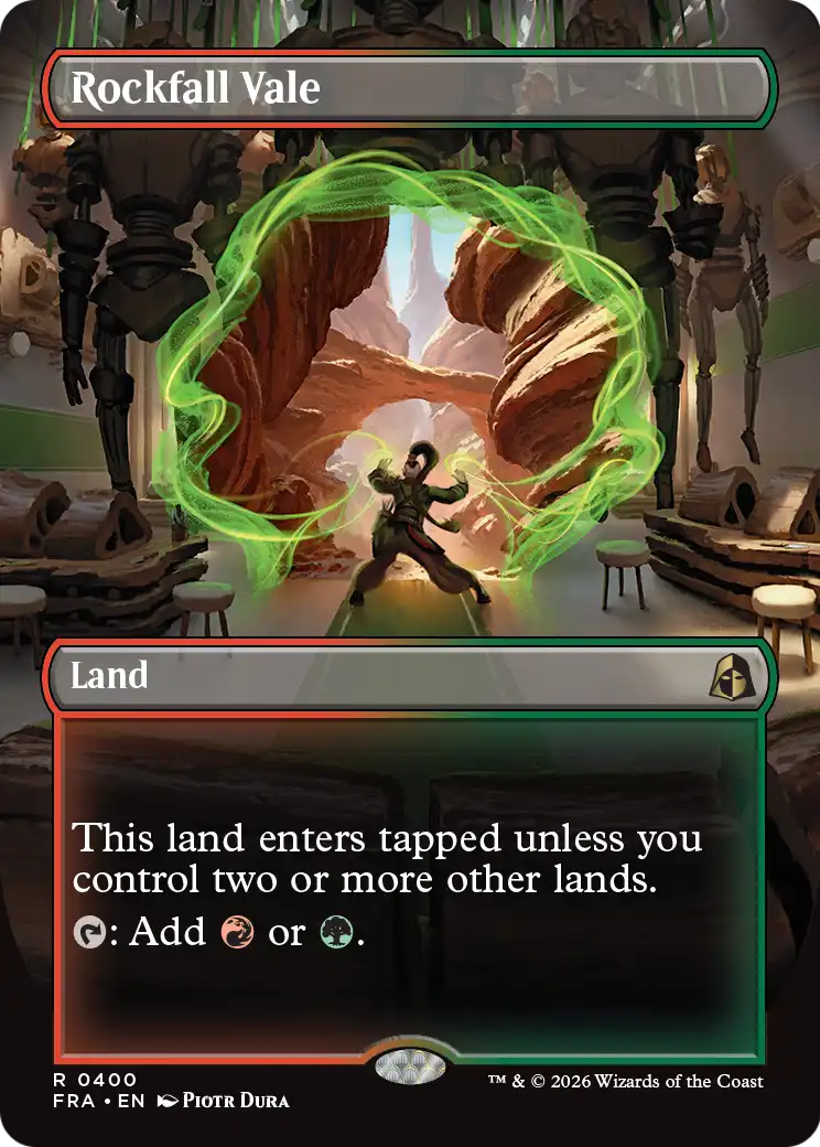 Rockfall Vale 400 (Reality Fracture)  - Borderless