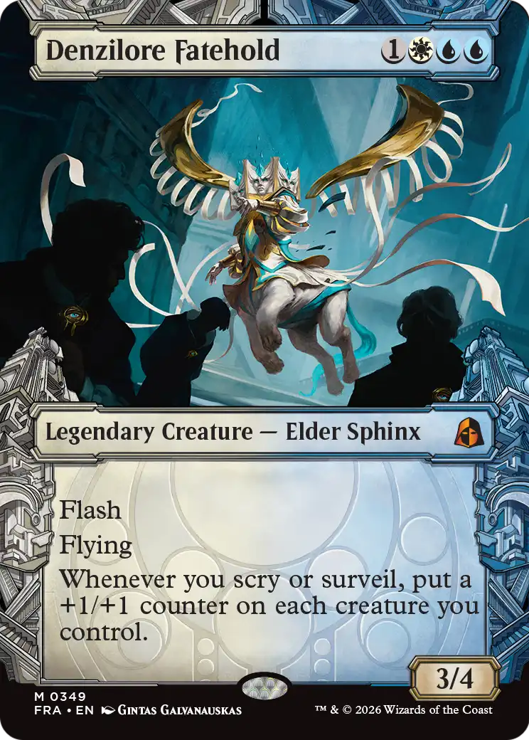 Denzilore Fatehold 349 (Reality Fracture)  - Showcase Foil