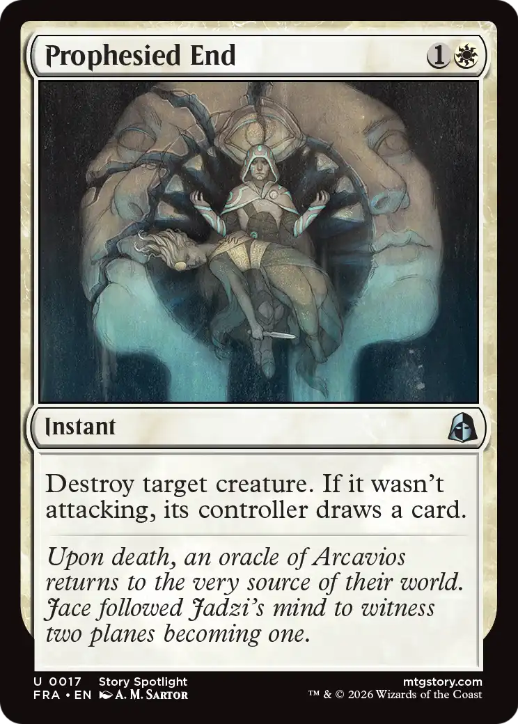 Prophesied End 17 (Reality Fracture)  - Foil