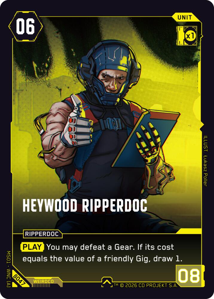 Heywood Ripperdoc B047 (Welcome to Night City - Beta) 