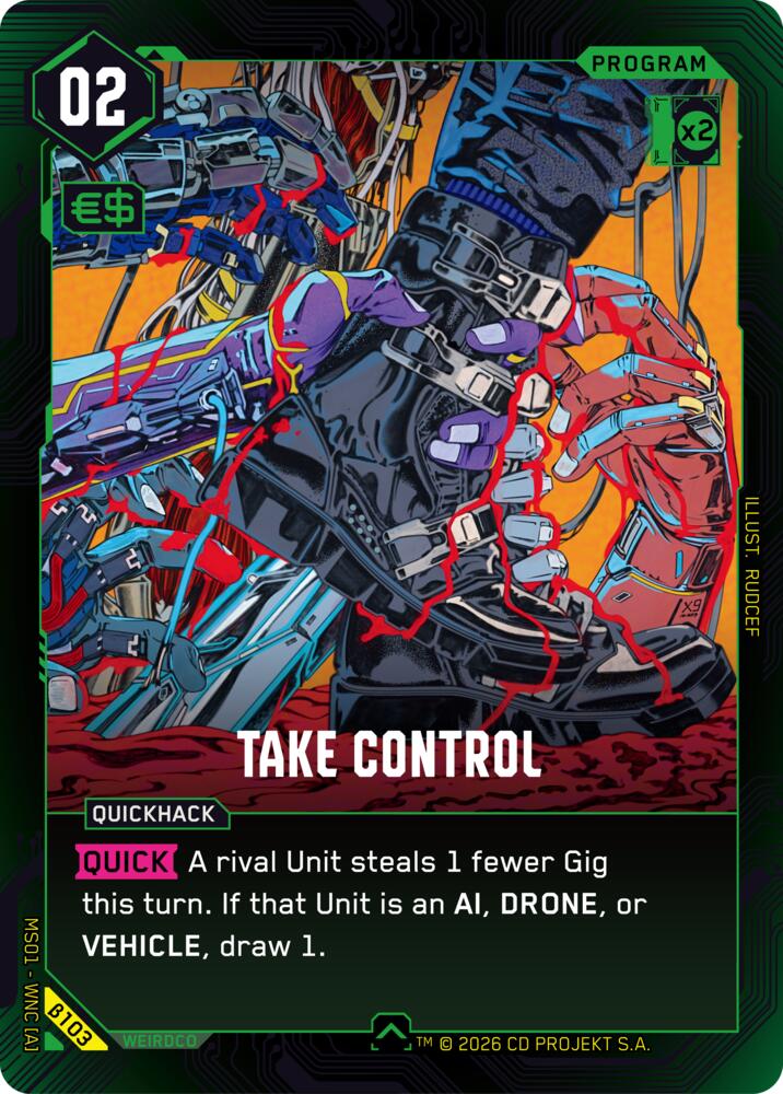Take Control B103 (Welcome to Night City - Beta) 