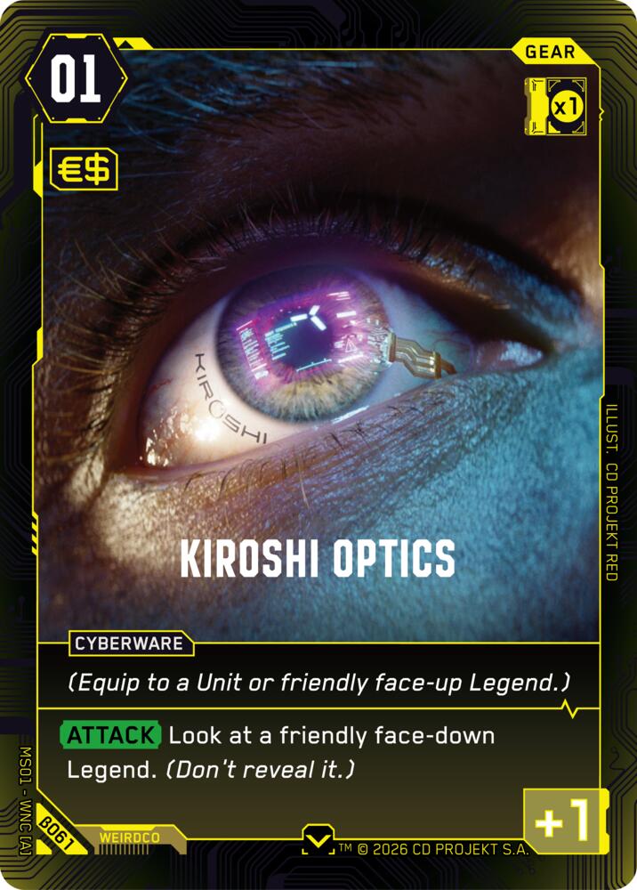 Kiroshi Optics B061 (Welcome to Night City - Beta) 
