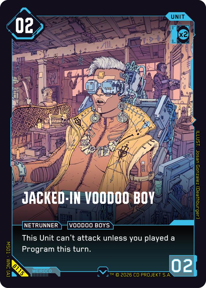 Jacked In Voodoo Boy B115 (Welcome to Night City - Beta) 