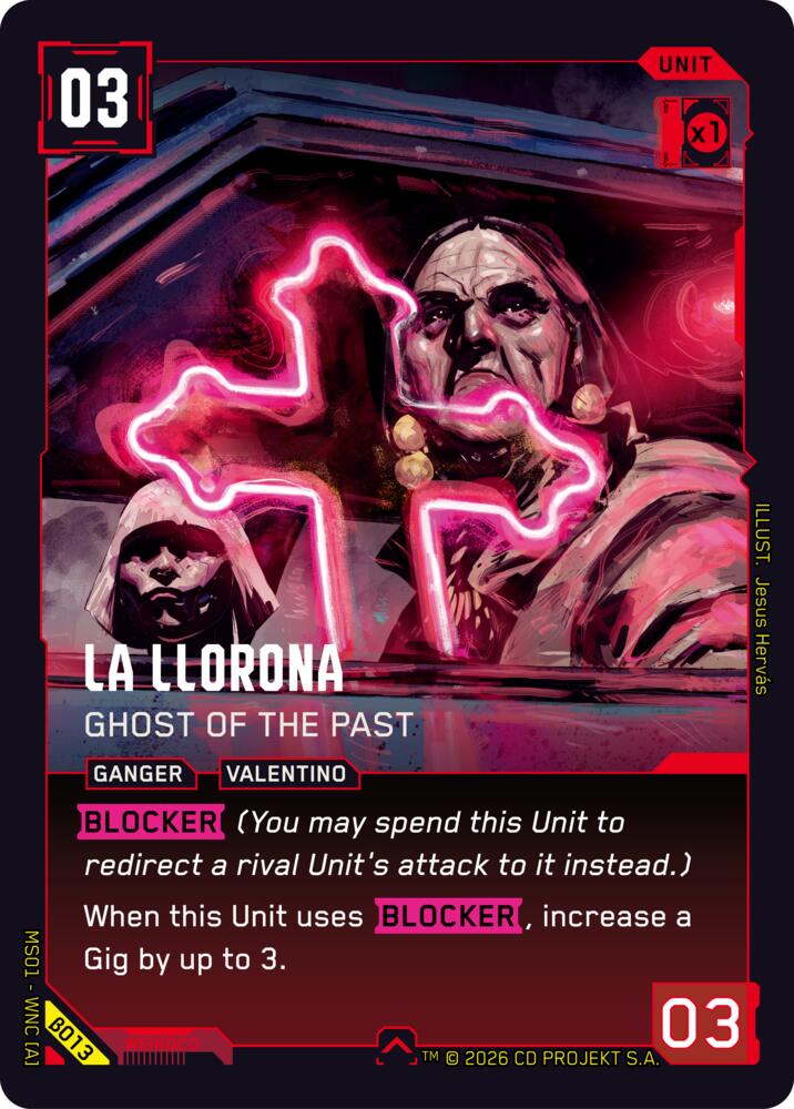 La Llorona Ghost of the Past B013 (Welcome to Night City - Beta) 
