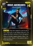 Rogue Amendiares Preem Solo Rare B040 (Welcome to Night City - Beta)  - Foil