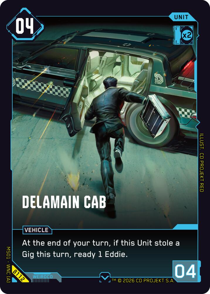 Delamain Cab B112 (Welcome to Night City - Beta) 