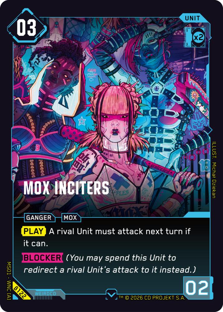 Mox Inciters B122 (Welcome to Night City - Beta) 