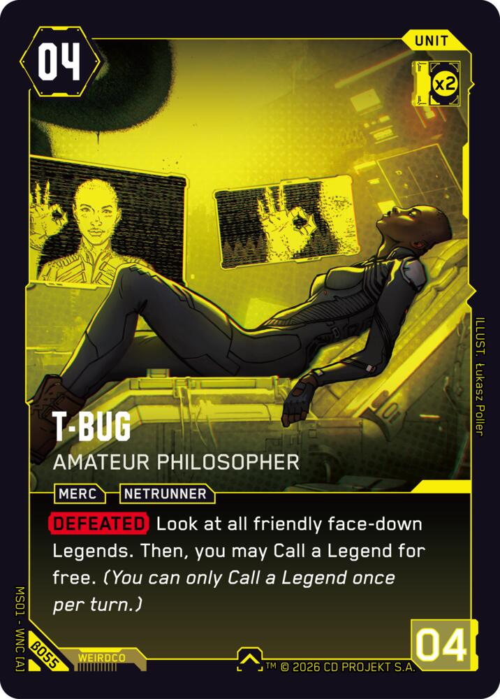 T Bug Amateur Philosopher B055 (Welcome to Night City - Beta) 