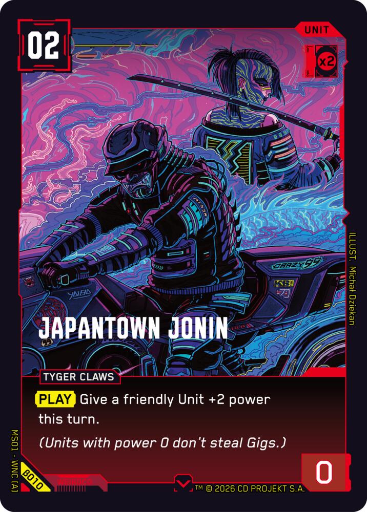 Japantown Jonin B010 (Welcome to Night City - Beta) 