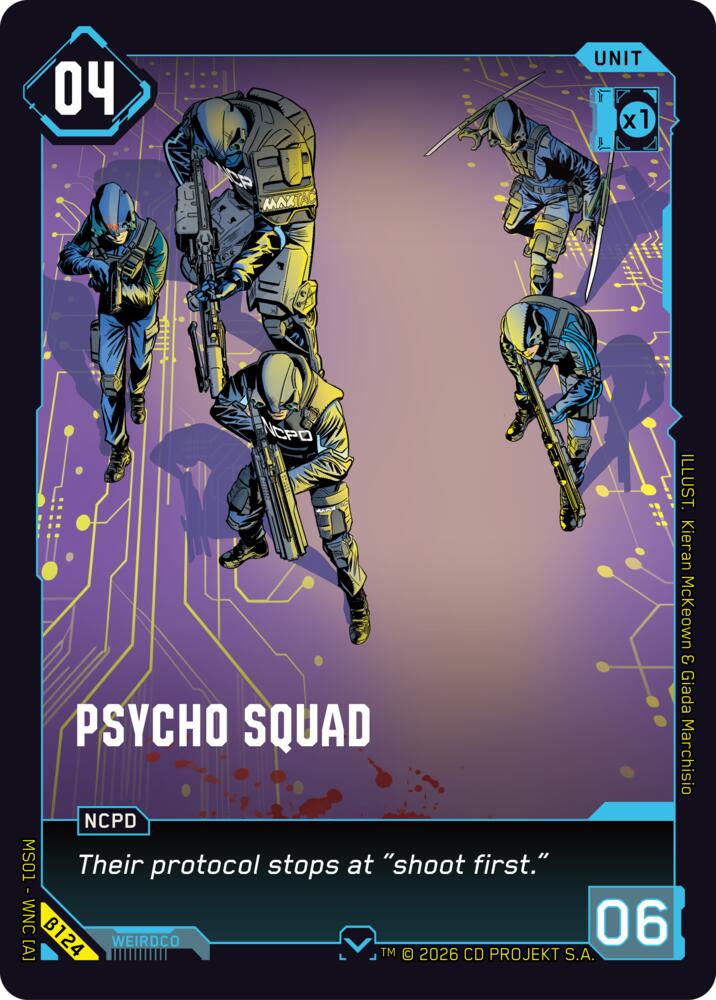Psycho Squad B124 (Welcome to Night City - Beta) 