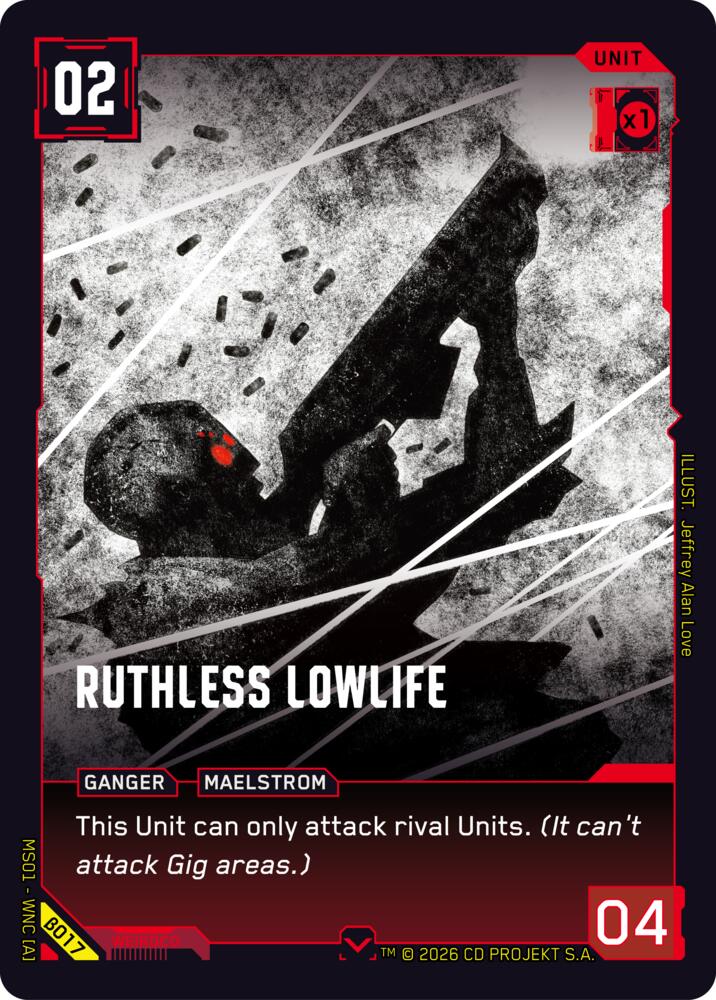 Ruthless Lowlife B017 (Welcome to Night City - Beta) 