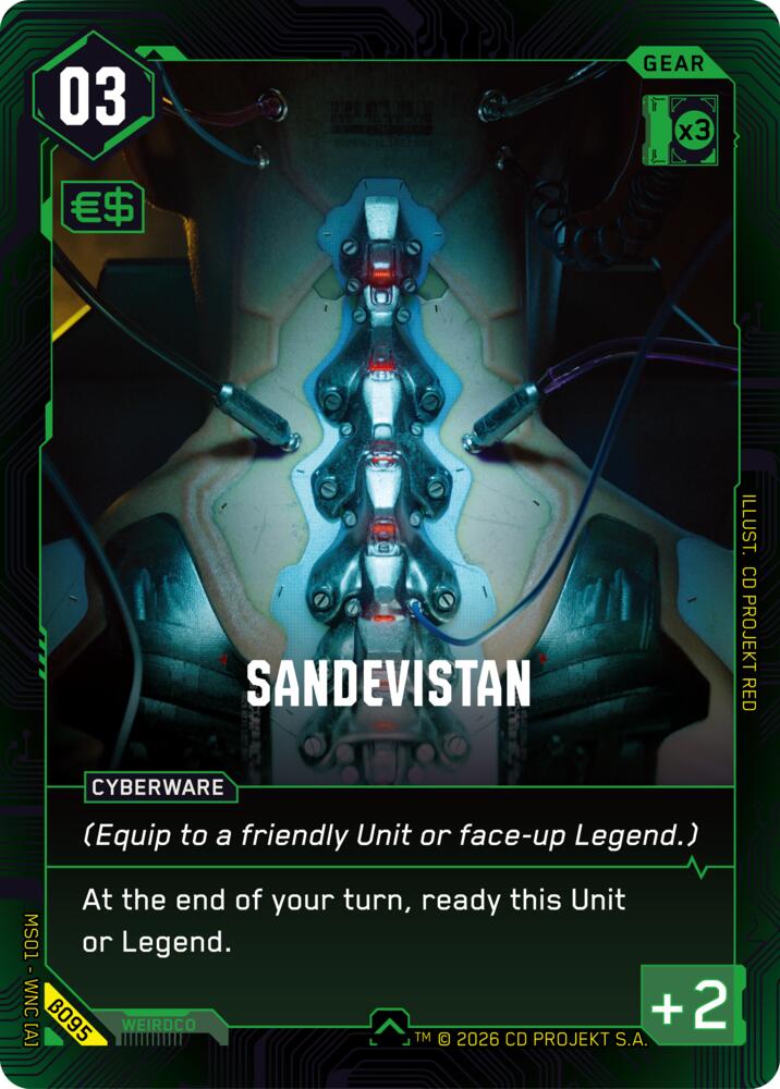 Sandevistan B095 (Welcome to Night City - Beta) 