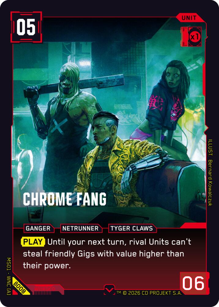 Chrome Fang B008 (Welcome to Night City - Beta) 
