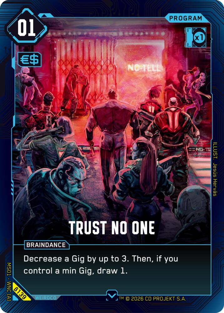 Trust No One B139 (Welcome to Night City - Beta) 