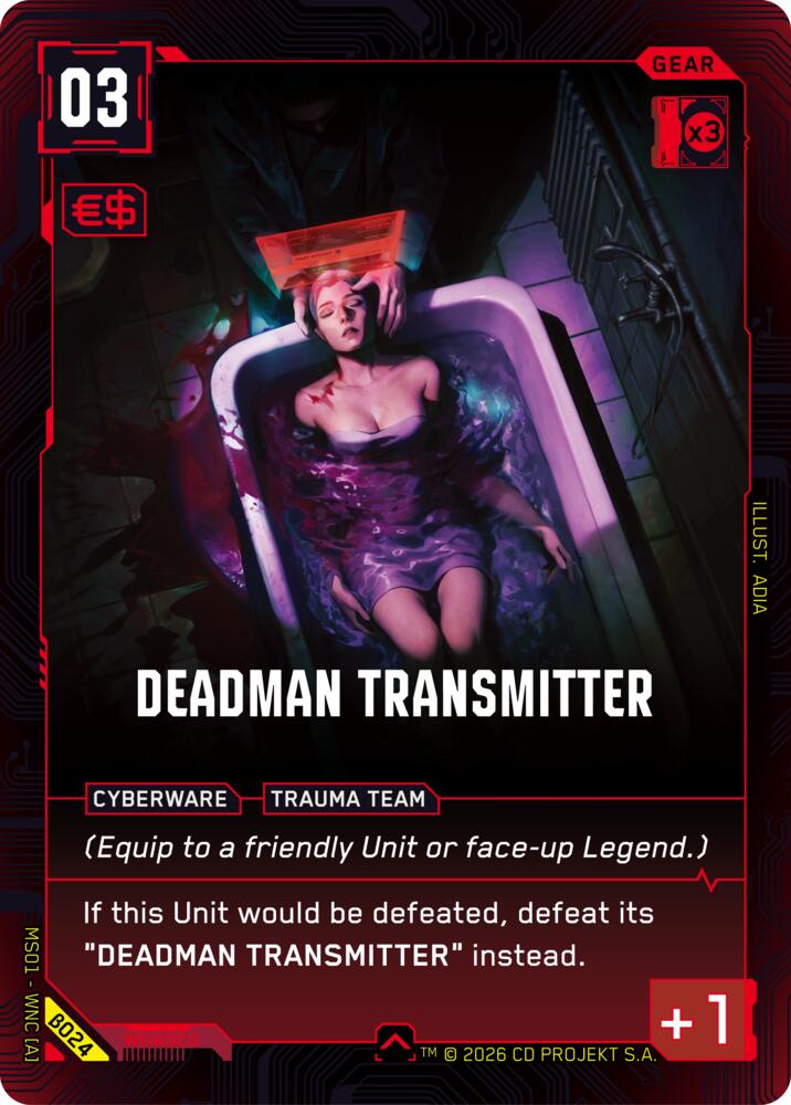 Deadman Transmitter B024 (Welcome to Night City - Beta) 