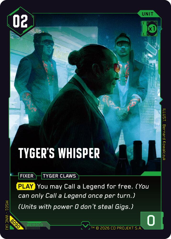 Tygers Whisper B090 (Welcome to Night City - Beta) 