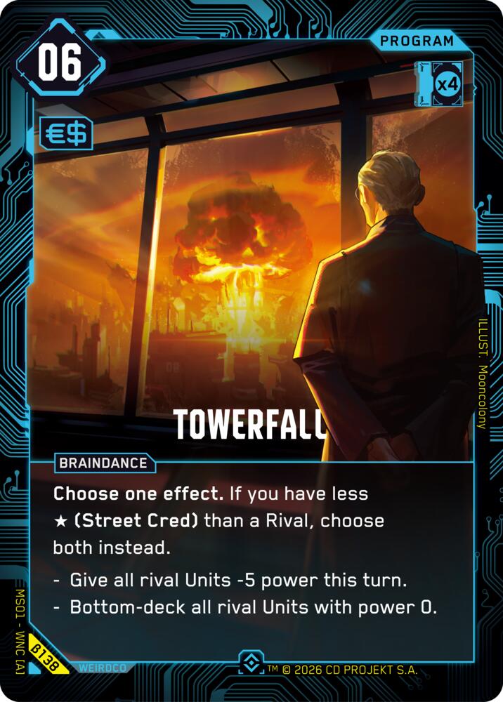 Towerfall Epic B138 (Welcome to Night City - Beta)  - Foil