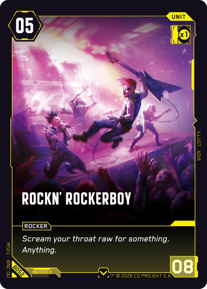 Rockn Rockerboy B052 (Welcome to Night City - Beta) 