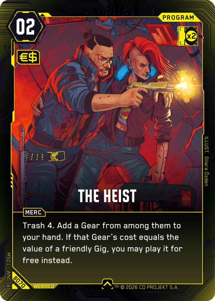 The Heist B070 (Welcome to Night City - Beta) 