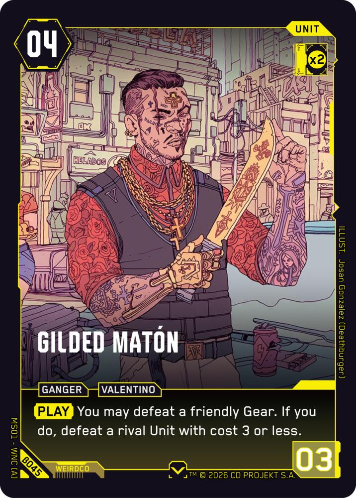 Gilded Maton B045 (Welcome to Night City - Beta) 